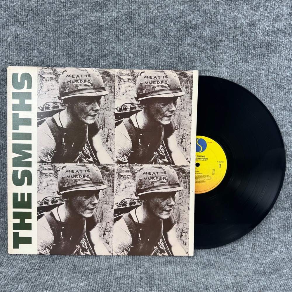 The Smiths: Meat Is Murder (Vinyl LP Album Sire Rough Trade) 1985 US Press VG+